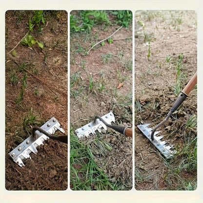 🌱GARDEN PRO! RASTRILLO EN ACERO DE ALTA DURABILIDAD