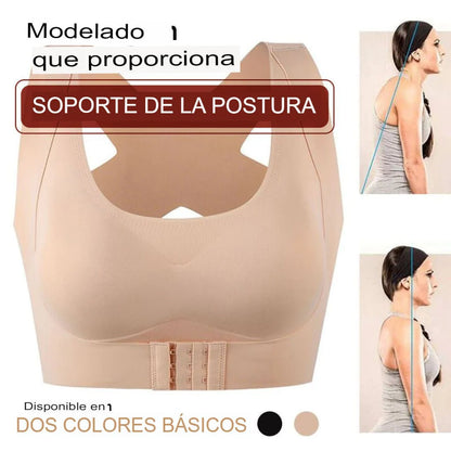 🔥 "BRASIER MOLDEADOR 3 EN 1 + TOP + CORRECTOR DE POSTURA, CONFORT PUSH