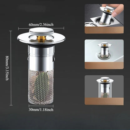 🚨PAGA 1 Y LLEVA 2 Tapones en acero inoxidable AquaSteel™, sella y drena con un toque 👍