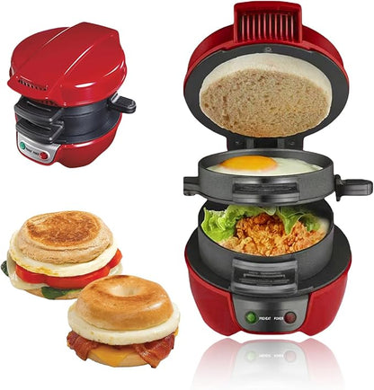 MÁQUINA MULTI RECETAS 3 EN 1 🍔🍳🥓 Desayunos Perfectos✨