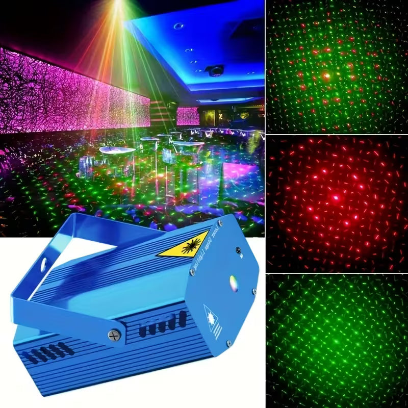 ⭐PROYECTOR LASER MINI ⚡ Shows de Luces en Segundos 🌌