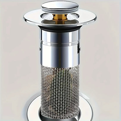 🚨PAGA 1 Y LLEVA 2 Tapones en acero inoxidable AquaSteel™, sella y drena con un toque 👍