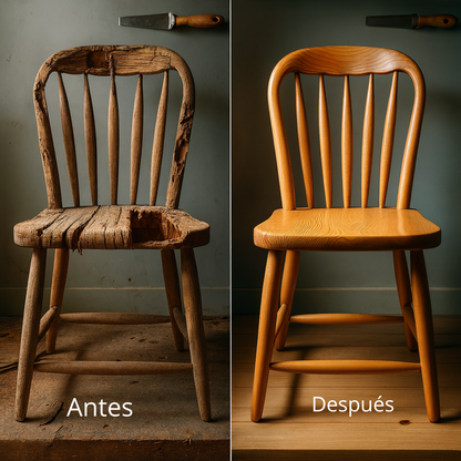 ✨MADECRIL MASILLA REPARADORA PARA IMPERFECCIONES EN MADERA, RESTAURA TUS MUEBLES