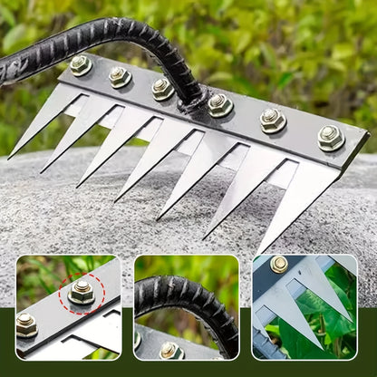 🌱GARDEN PRO! RASTRILLO EN ACERO DE ALTA DURABILIDAD