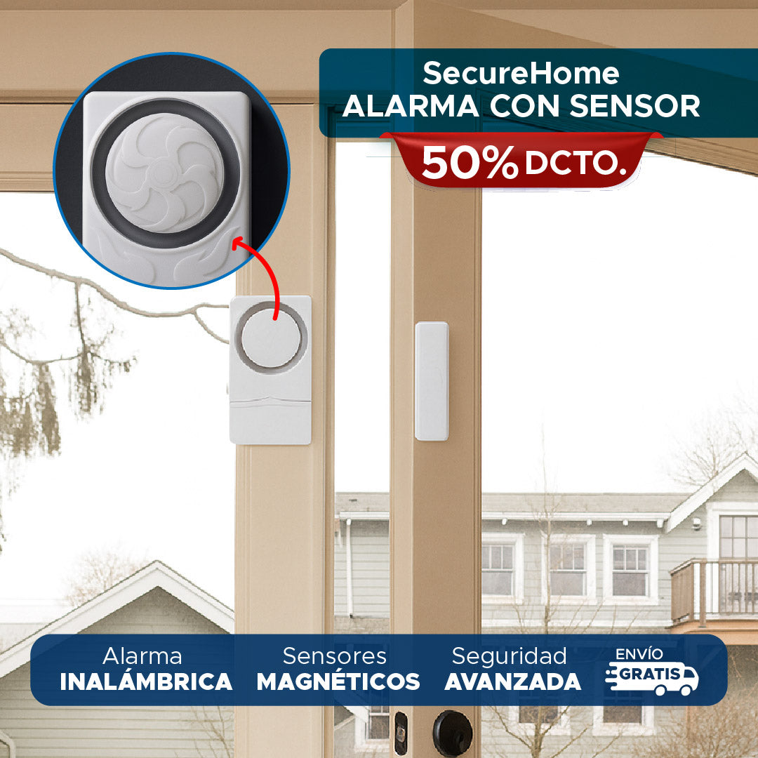🛡️ SECUREHOME™ – LA ALARMA CON SENSOR INTELIGENTE 🛡️