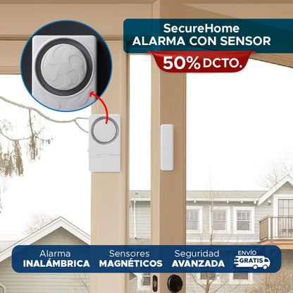 🛡️ SECUREHOME™ – LA ALARMA CON SENSOR INTELIGENTE 🛡️