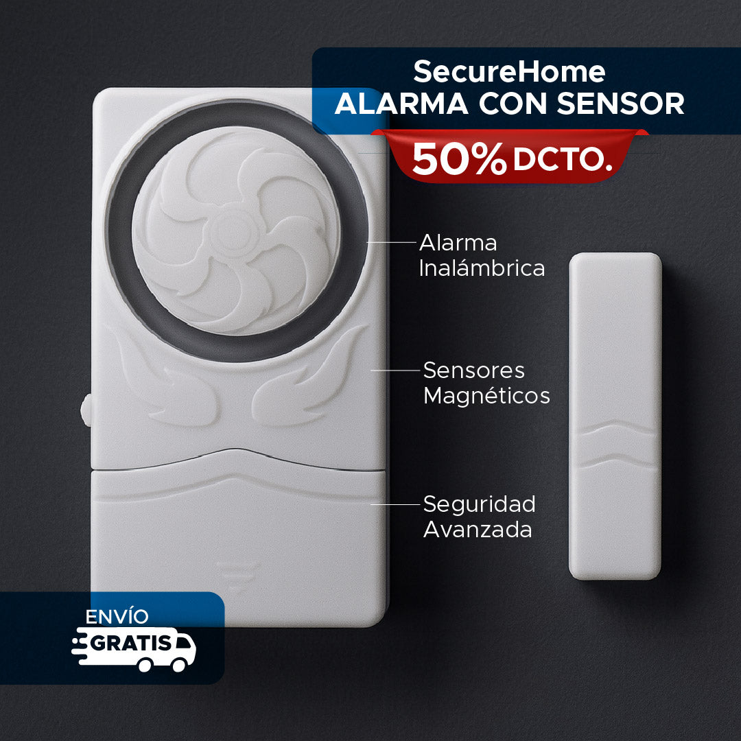 🛡️ SECUREHOME™ – LA ALARMA CON SENSOR INTELIGENTE 🛡️