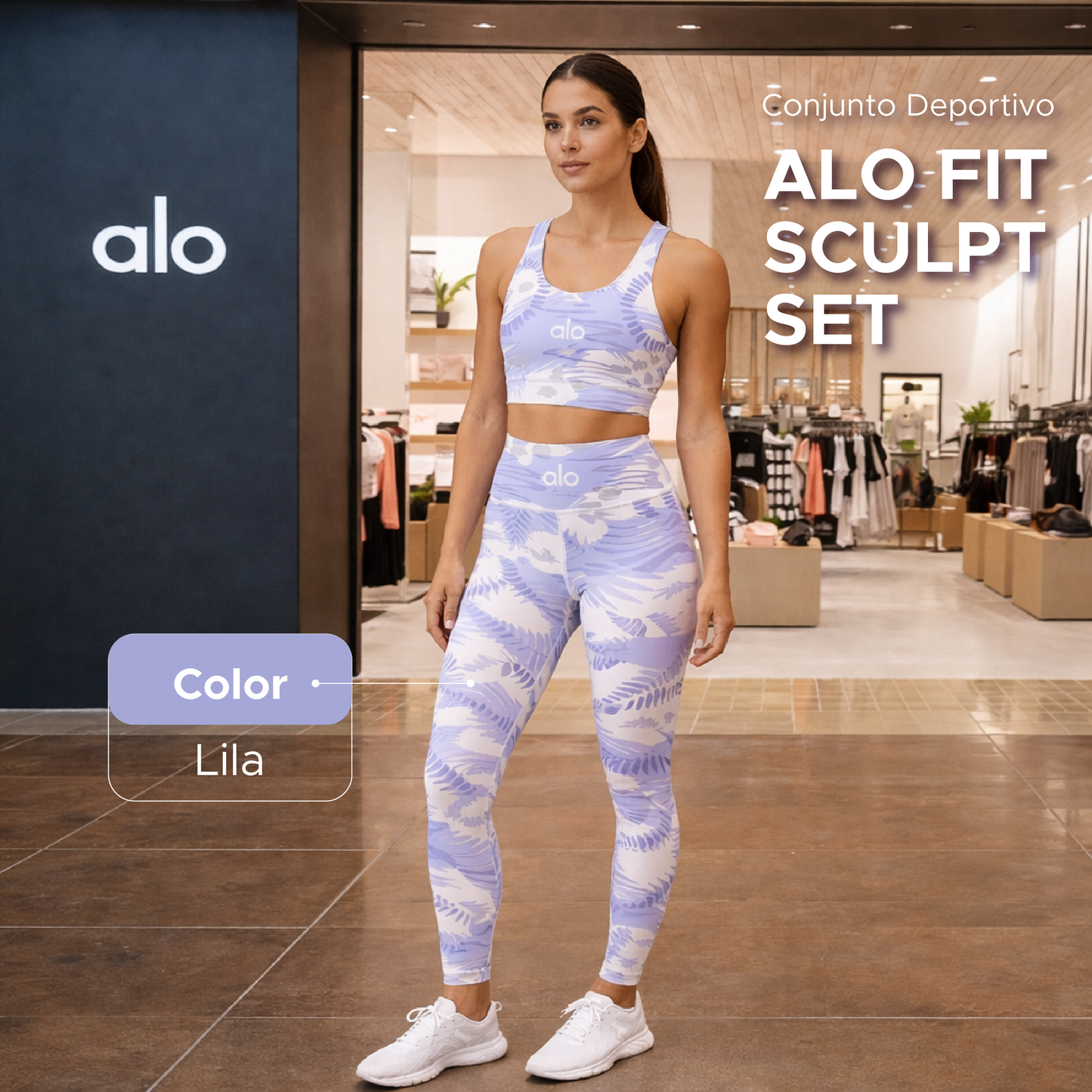 🧘‍♀️✨ CONJUNTO DEPORTIVO ALO FIT✨TALLA ÚNICA