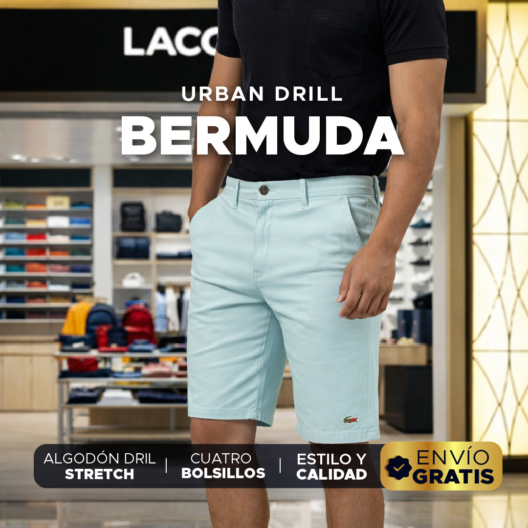 👑 UrbanDril Bermuda en Dril Premium 👌✨