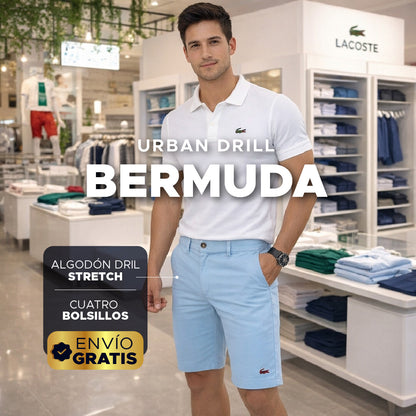 👑 UrbanDril Bermuda en Dril Premium 👌✨