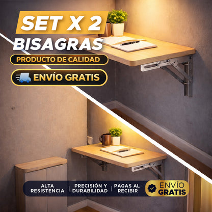 🔩✨ SteelFold Pro™ – Bisagras Inteligentes Plegables 🛠️🚀