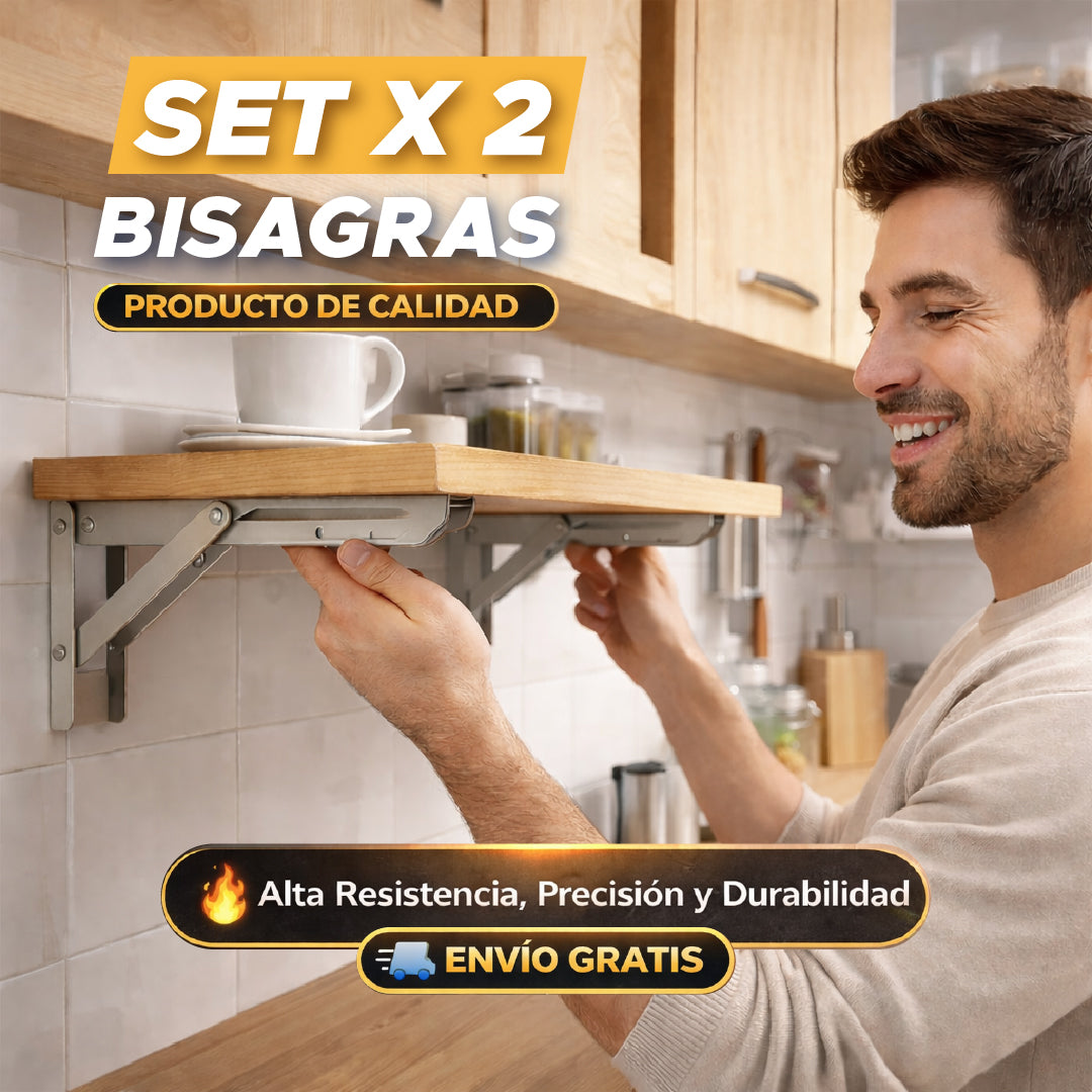 🔩✨ SteelFold Pro™ – Bisagras Inteligentes Plegables 🛠️🚀