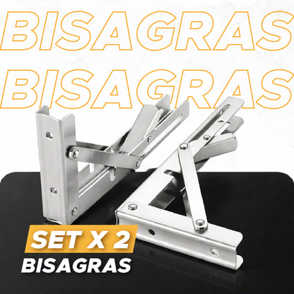 🔩✨ SteelFold Pro™ – Bisagras Inteligentes Plegables 🛠️🚀