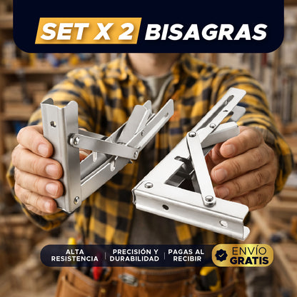 🔩✨ SteelFold Pro™ – Bisagras Inteligentes Plegables 🛠️🚀