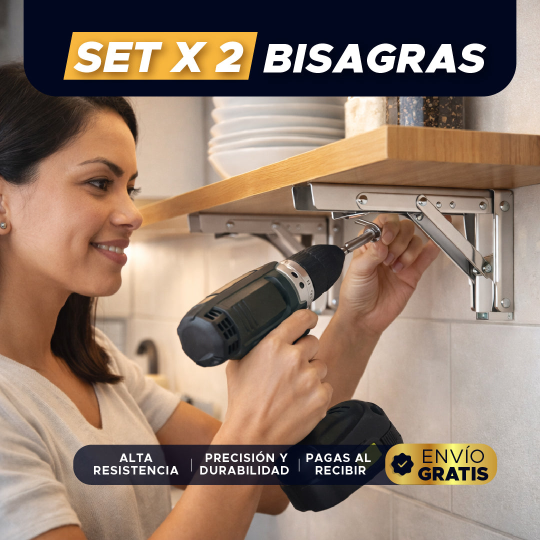 🔩✨ SteelFold Pro™ – Bisagras Inteligentes Plegables 🛠️🚀