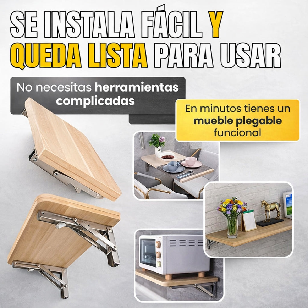 🔩✨ SteelFold Pro™ – Bisagras Inteligentes Plegables 🛠️🚀