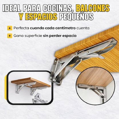 🔩✨ SteelFold Pro™ – Bisagras Inteligentes Plegables 🛠️🚀