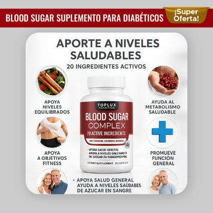 🩸 BLOOD SUGAR SUPLEMENTO PARA REGULAR NIVELES DE AZUCAR EN SANGRE