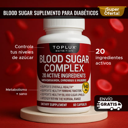 🩸 BLOOD SUGAR SUPLEMENTO PARA REGULAR NIVELES DE AZUCAR EN SANGRE