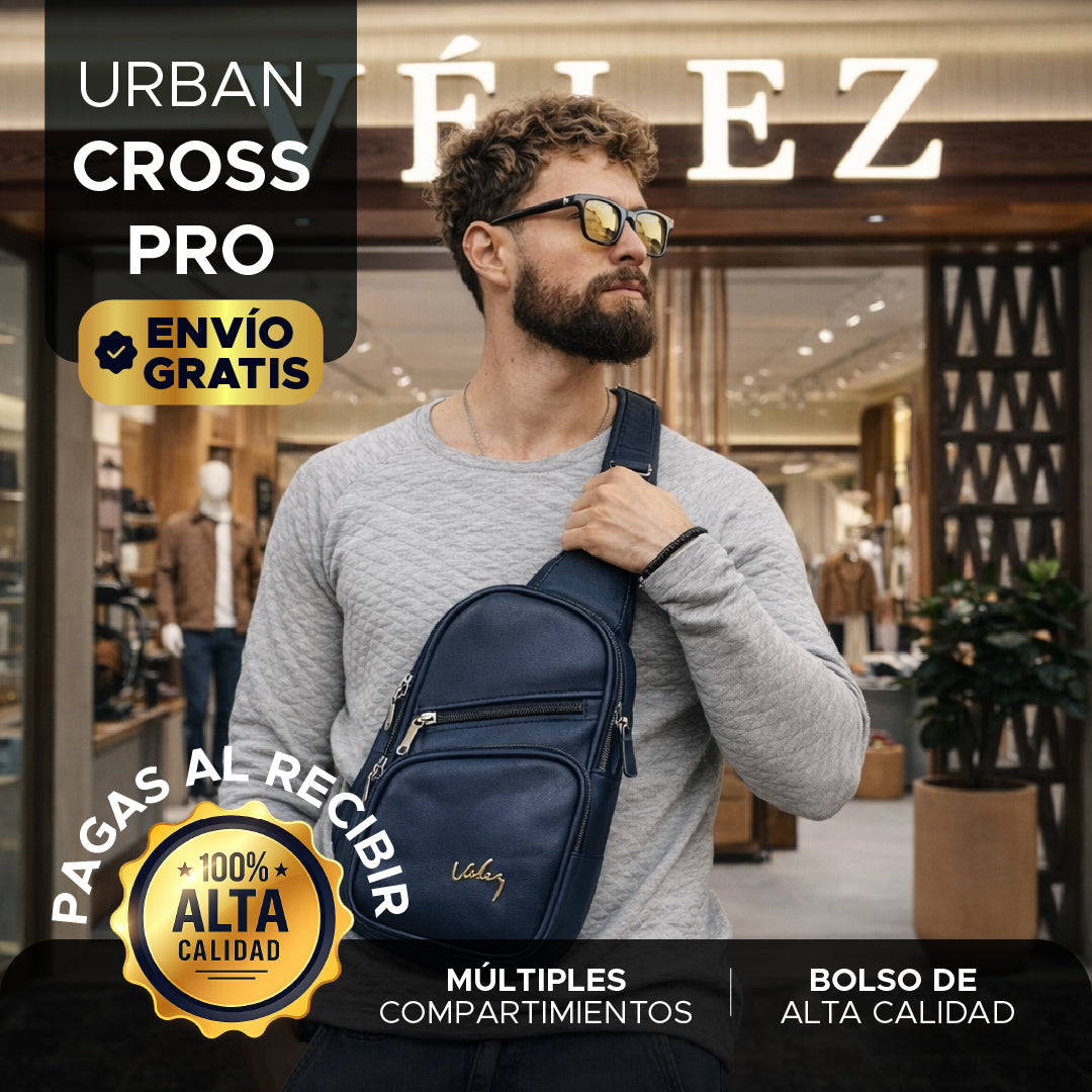 🎁 CROSS BAG PRO 👉 bolso cruzado con diseño moderno 🔥