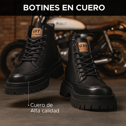 🥾 PowerStep Boots™ –  Botas en Cuero, Estilo, Resistencia y Comodidad en Cada Paso 🥾