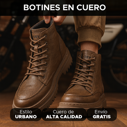 🥾 PowerStep Boots™ –  Botas en Cuero, Estilo, Resistencia y Comodidad en Cada Paso 🥾