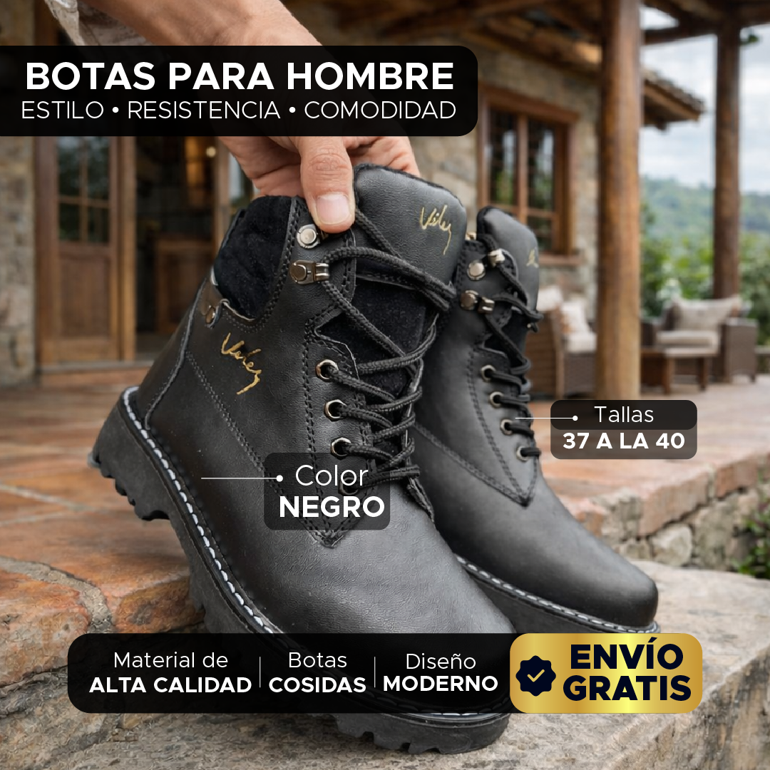 👑 UrbanForce BOTAS PARA HOMBRE 🔥👞