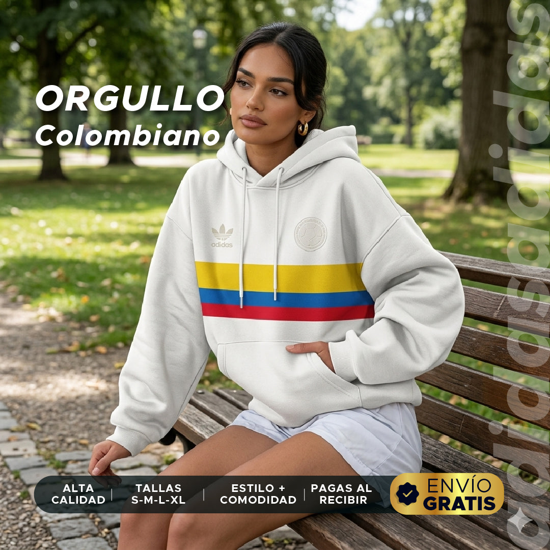 💛💙❤️ Buzo Tricolor Orgullo Colombiano🔥🚀✨Unisex