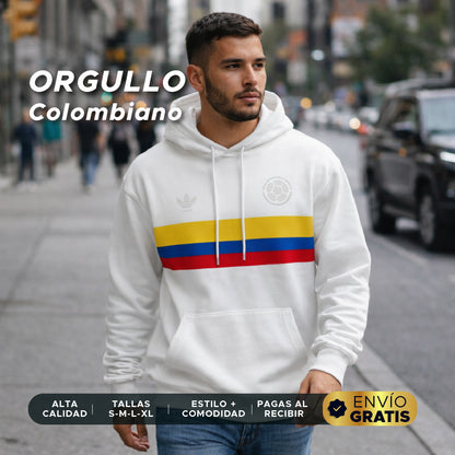 💛💙❤️ Buzo Tricolor Orgullo Colombiano🔥🚀✨Unisex