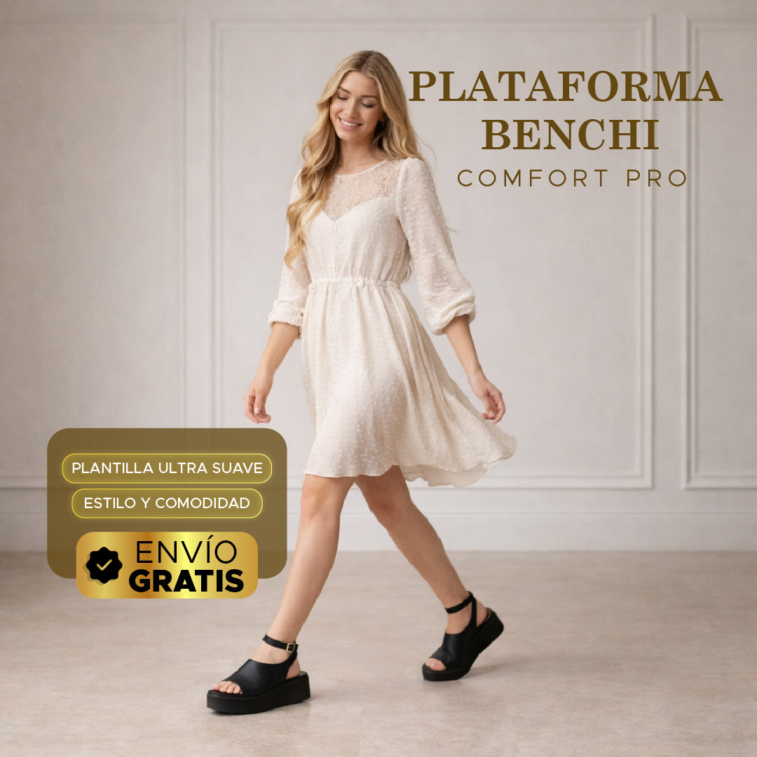 ✨💖 Plataforma Benchi Comfort Pro 👡💎🔥