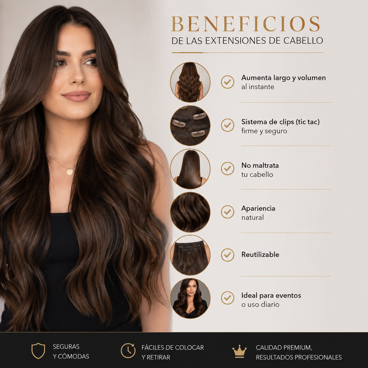 👑✨ ¡TRANSFORMA TU CABELLO EN SEGUNDOS! ✨👑