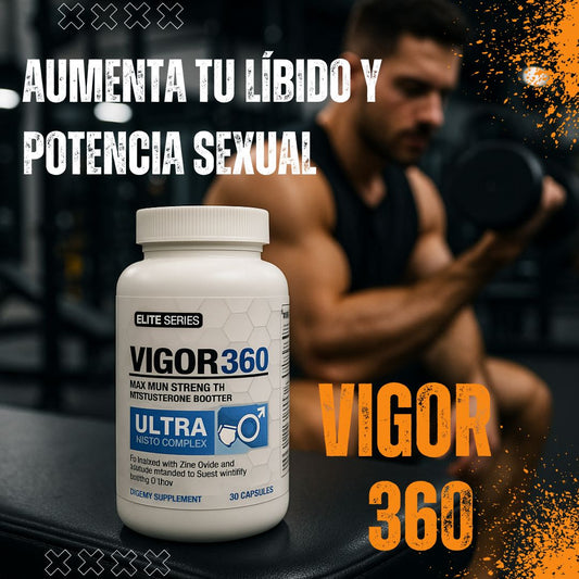 💪 RECUPERA TU PODER MASCULINO Y DISFRUTA DE UNA INTIMIDAD INTENSA CON VIGOR 360