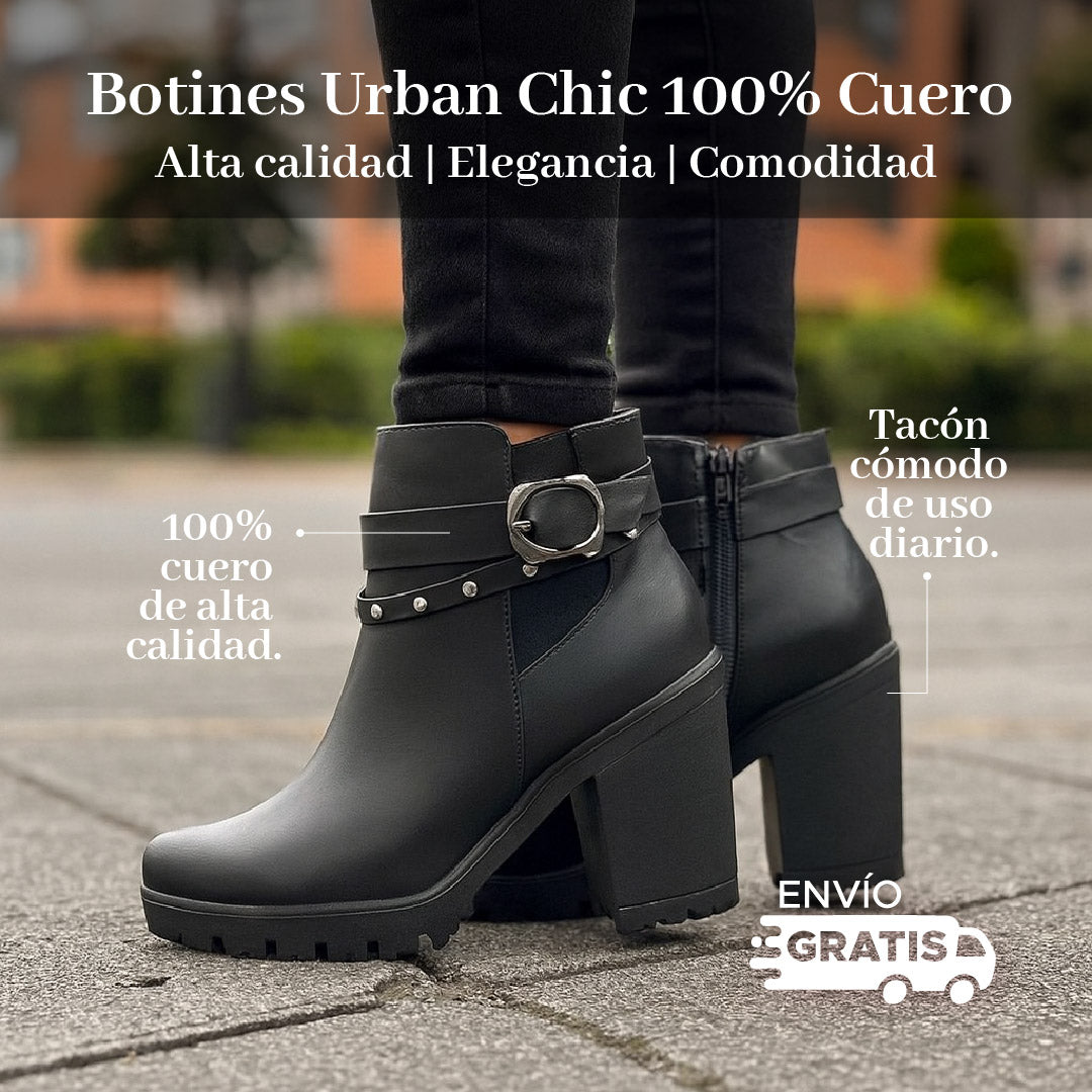 ✨ Botines Francesa Chic™ 100% Cuero 👢 ✨