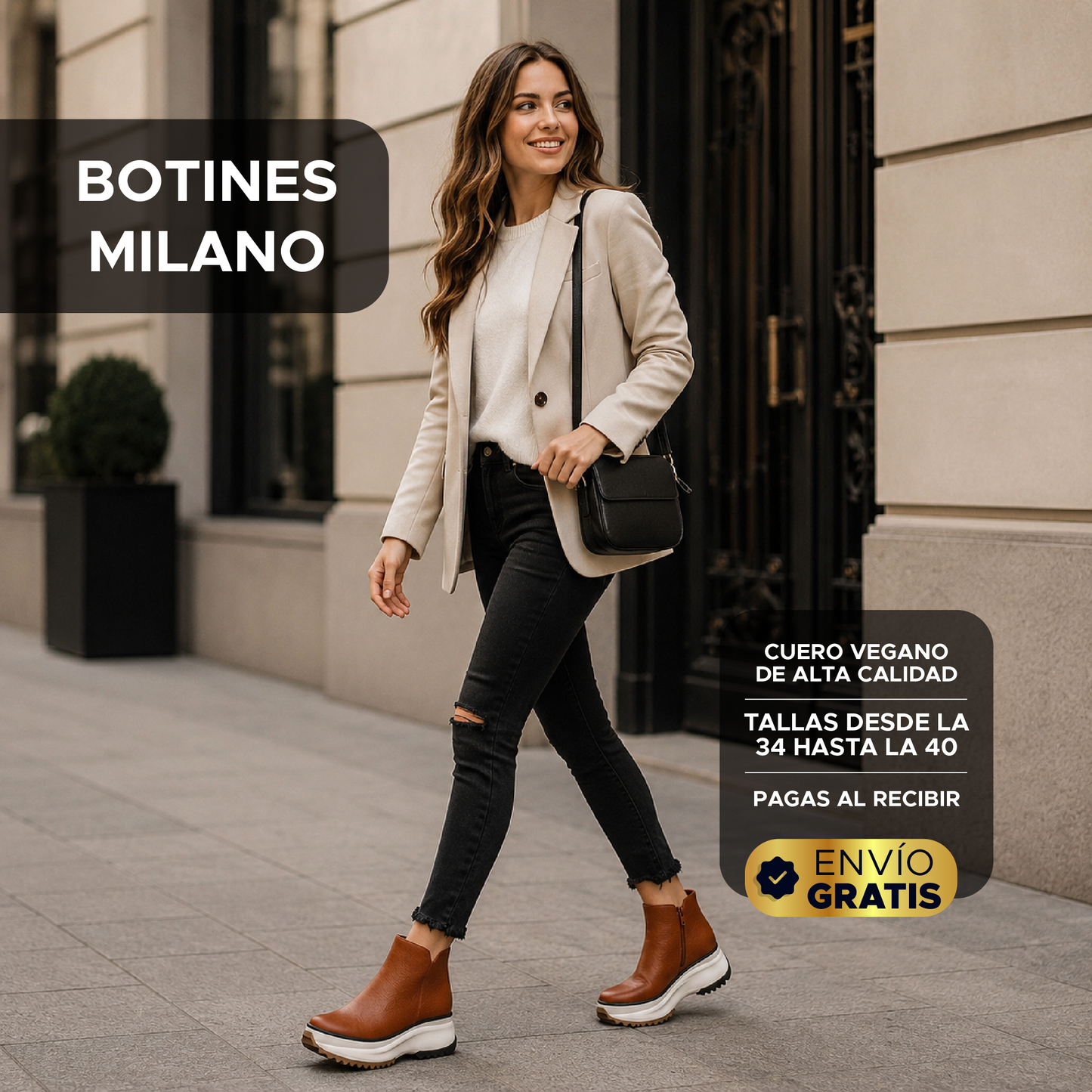 🥾✨ BOTINES MILANO 💥🔥 ¡LOS BOTINES MÁS ELEGANTES Y CÓMODOS DEL MOMENTO! 🔥💥