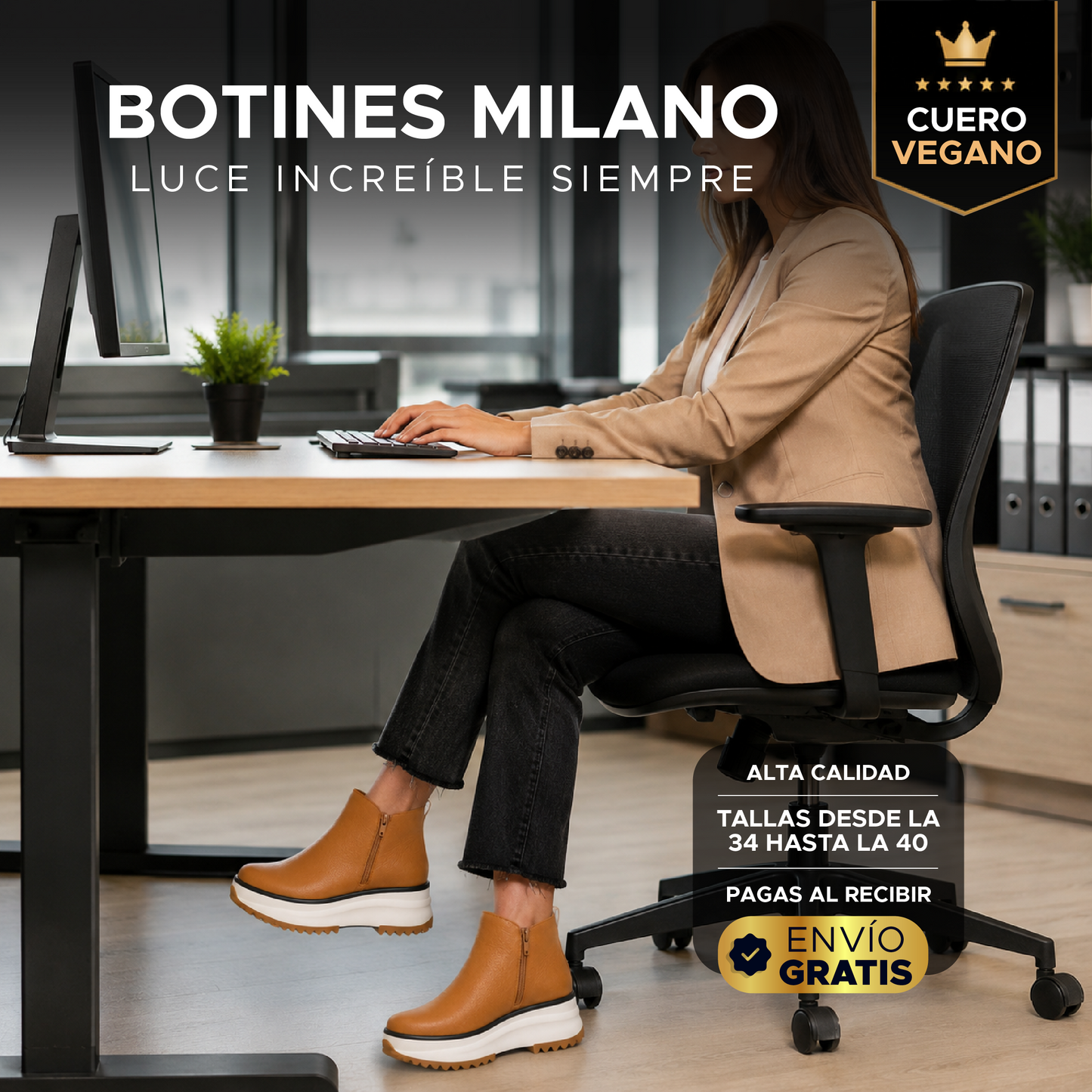 🥾✨ BOTINES MILANO 💥🔥 ¡LOS BOTINES MÁS ELEGANTES Y CÓMODOS DEL MOMENTO! 🔥💥