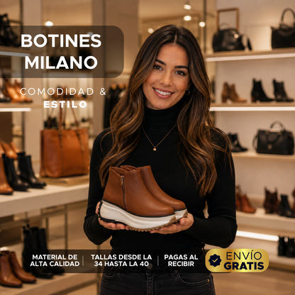 🥾✨ BOTINES MILANO 💥🔥 ¡LOS BOTINES MÁS ELEGANTES Y CÓMODOS DEL MOMENTO! 🔥💥