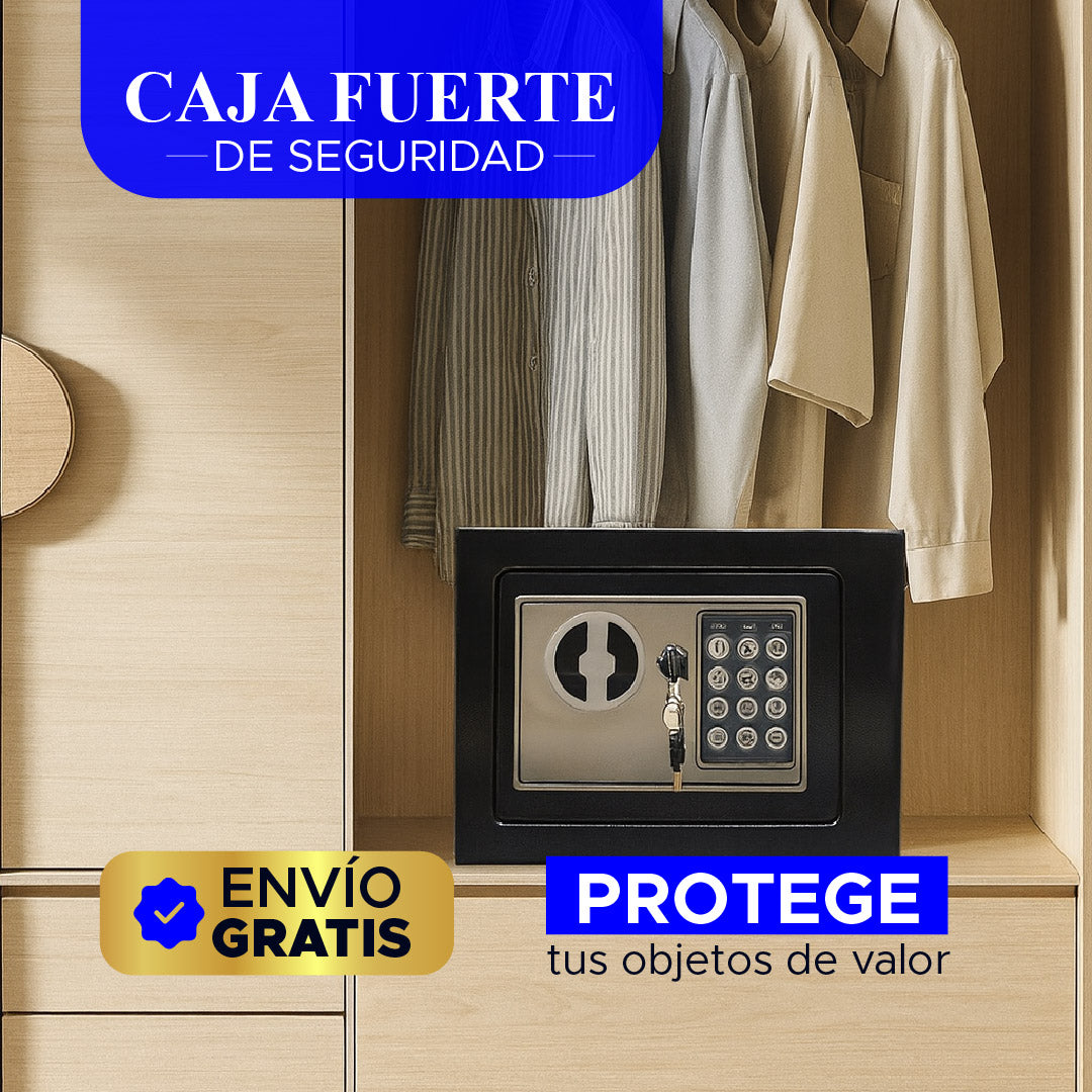 🔒✨ CAJA FUERTE DE SEGURIDAD 🛡️ Protege lo que más valoras💎