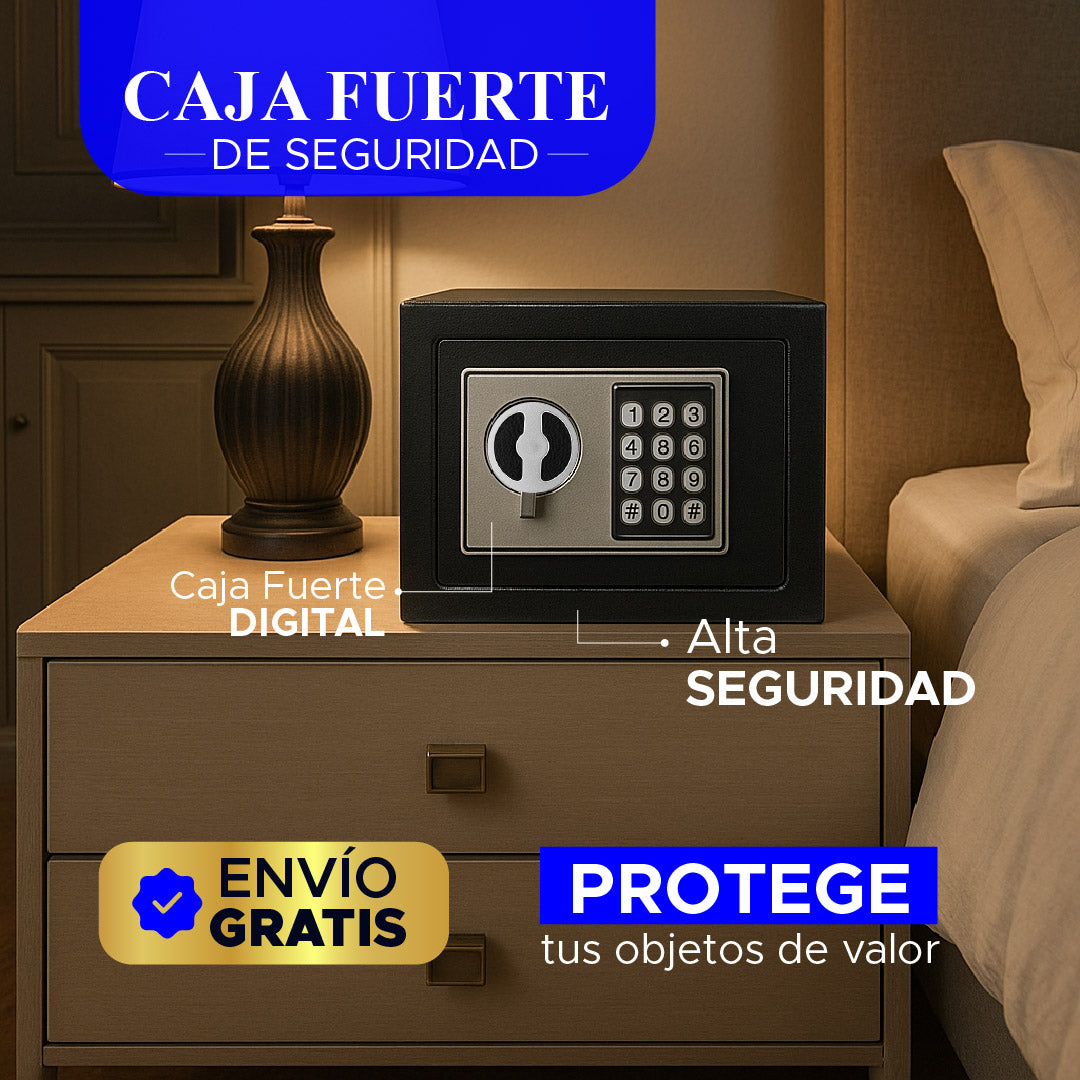 🔒✨ CAJA FUERTE DE SEGURIDAD 🛡️ Protege lo que más valoras💎