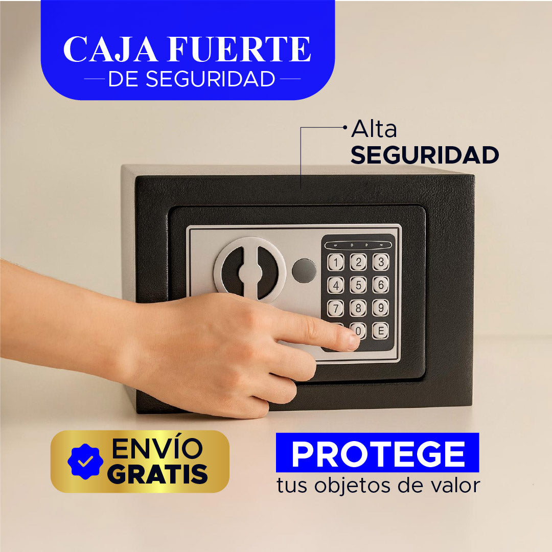 🔒✨ CAJA FUERTE DE SEGURIDAD 🛡️ Protege lo que más valoras💎