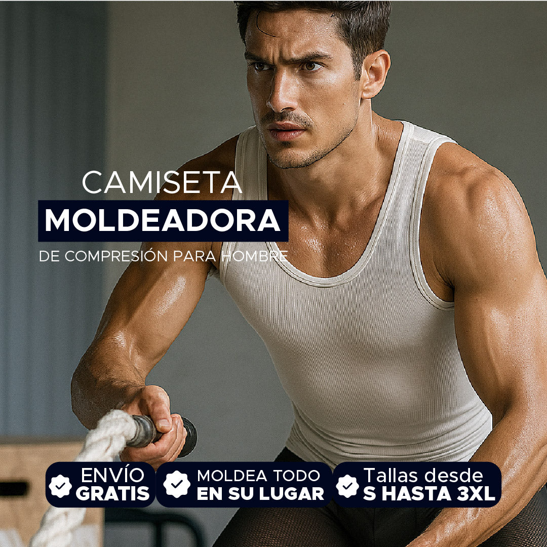 ⭐ CAMISETA MOLDEADORA PARA HOMBRE 💪