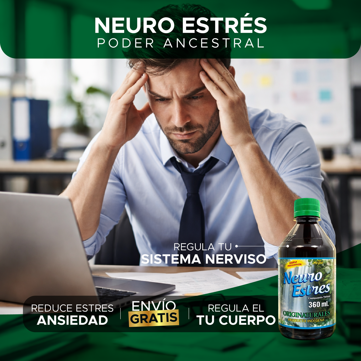 🌿 Neuro Estrés ✨ Recupera tu calma, tu sueño y tu energía 🚚