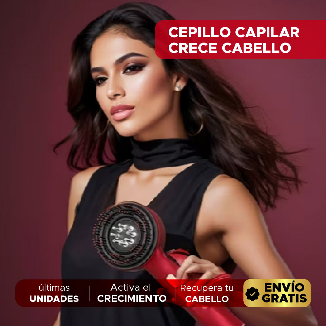 🌿✨Cepillo Capilar Crece Cabello ✨💆‍♀️