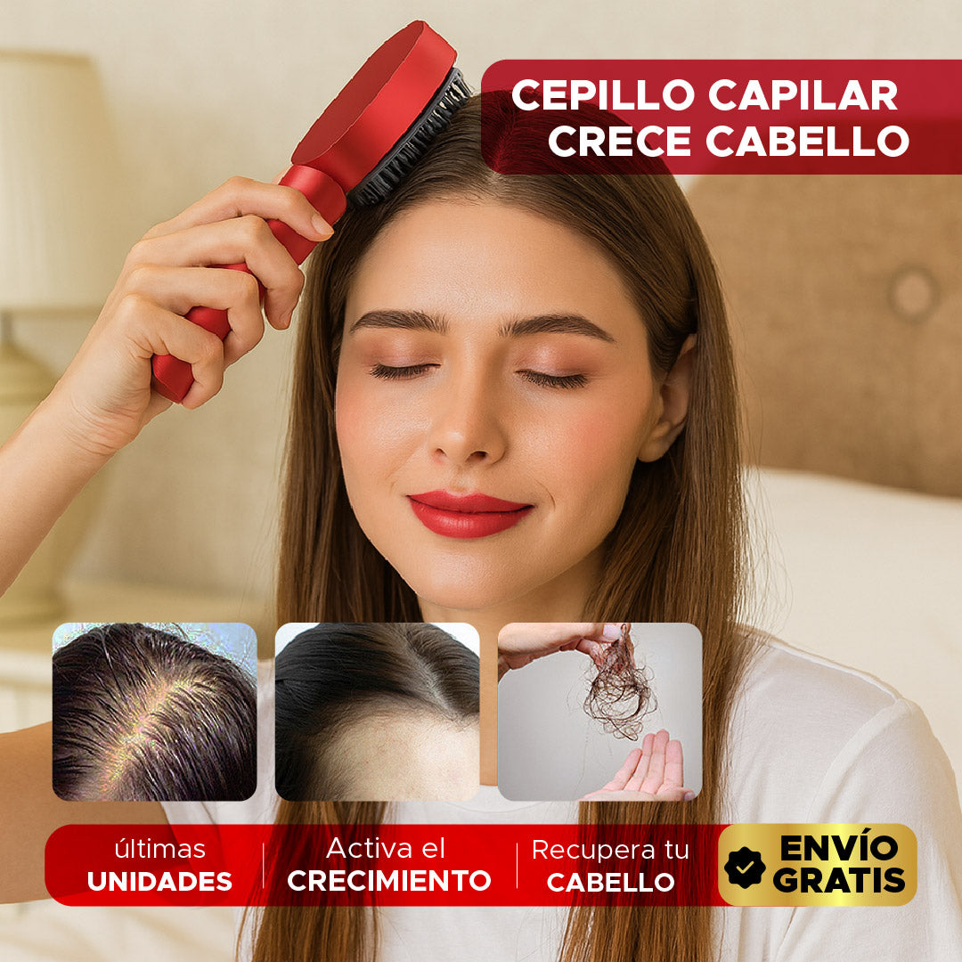 🌿✨Cepillo Capilar Crece Cabello ✨💆‍♀️