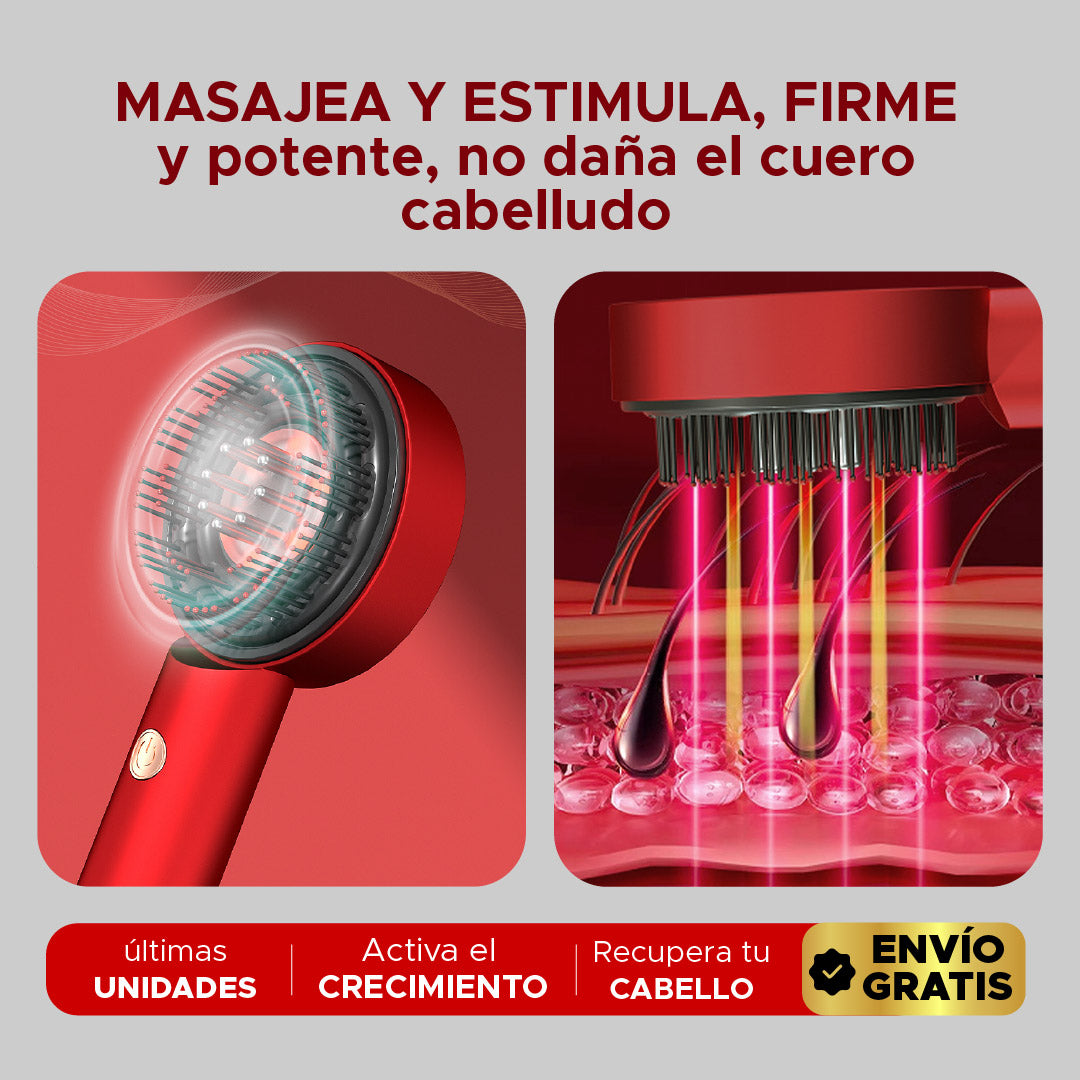 🌿✨Cepillo Capilar Crece Cabello ✨💆‍♀️