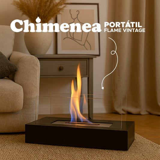 🔥 Chimenea Portátil Flame Vintage™ 🔥