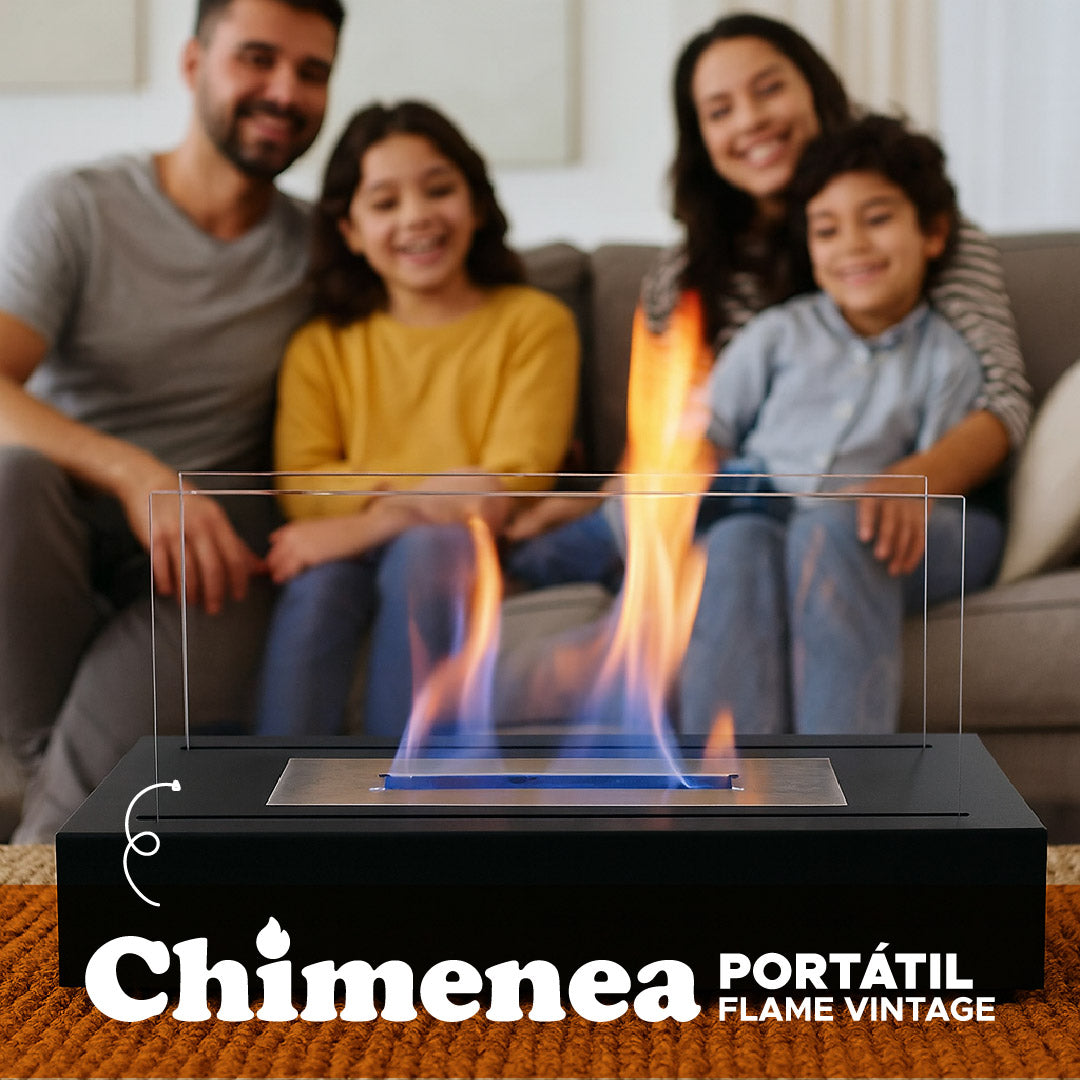 🔥 Chimenea Portátil Flame Vintage™ 🔥
