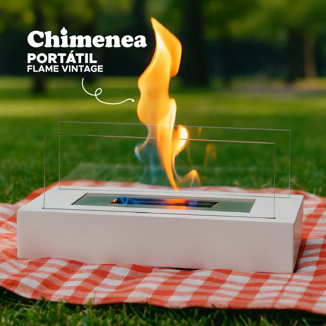🔥 Chimenea Portátil Flame Vintage™ 🔥
