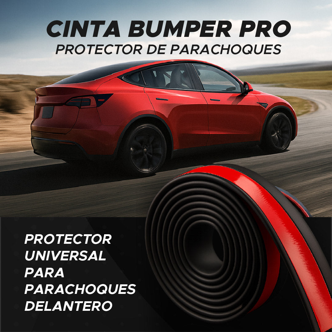 🚗 PROTECTOR DE PARACHOQUES PREMIUM- CINTA BUMPER PRO DE 2,5 MTS  🛡️