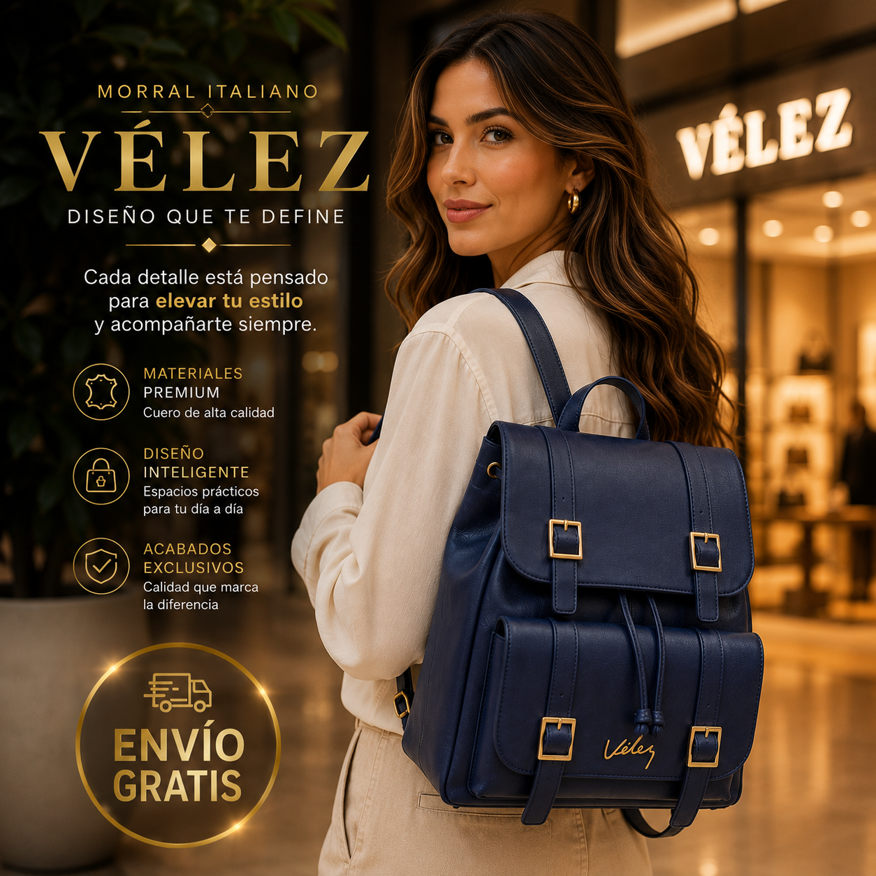 Bolso Velez Sahara ✨ Estilo y diseño