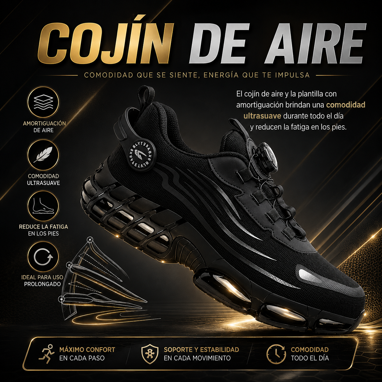 🛡️👟 TENIS DE SEGURIDAD ULTRA CÓMODOS 👟🛡️